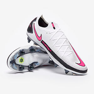 Nike Phantom GT Elite SG-PRO Anti-Clog Football Boots White/Pink Blast/Black