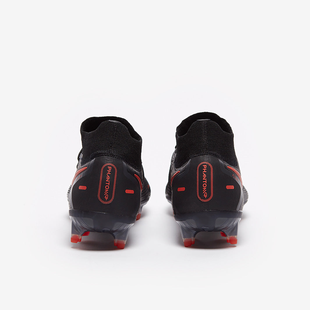 Nike Phantom GT Elite DF FG Football Boots Black/Chile Red/Dark Smoke Grey