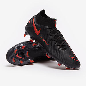 Nike Phantom GT Elite DF FG Football Boots Black/Chile Red/Dark Smoke Grey