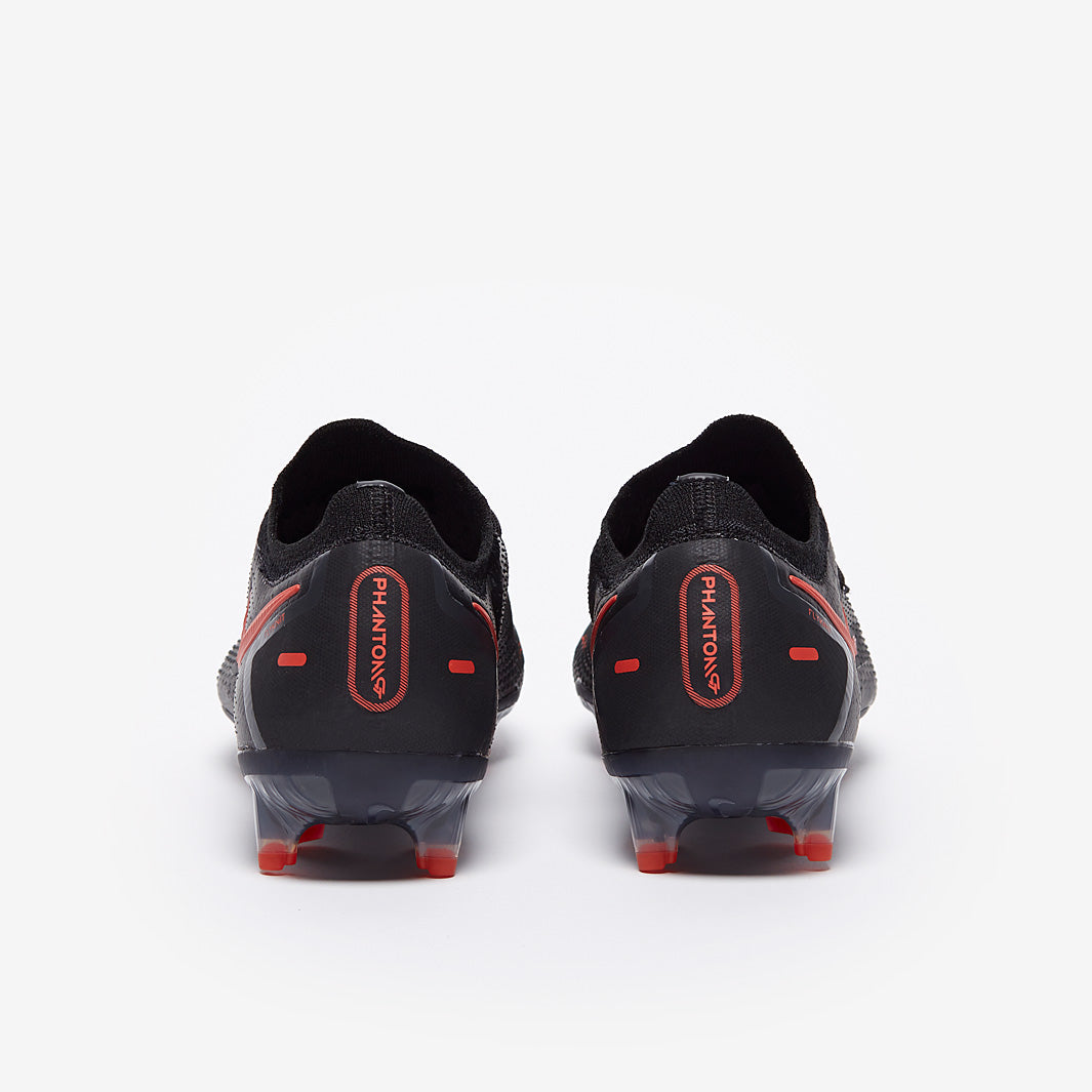 Nike Phantom GT Elite FG Football Boots Black/Chile Red/Dark Smoke Grey