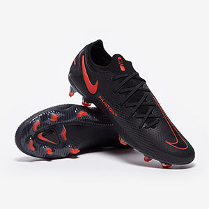 Nike Phantom GT Elite FG Football Boots Black/Chile Red/Dark Smoke Grey
