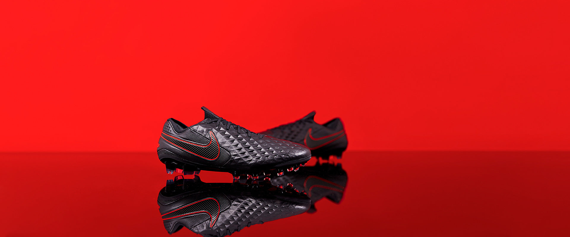 Nike Tiempo Legend VIII Elite FG Football Boots Black/Dark Smoke Grey/Chile Red