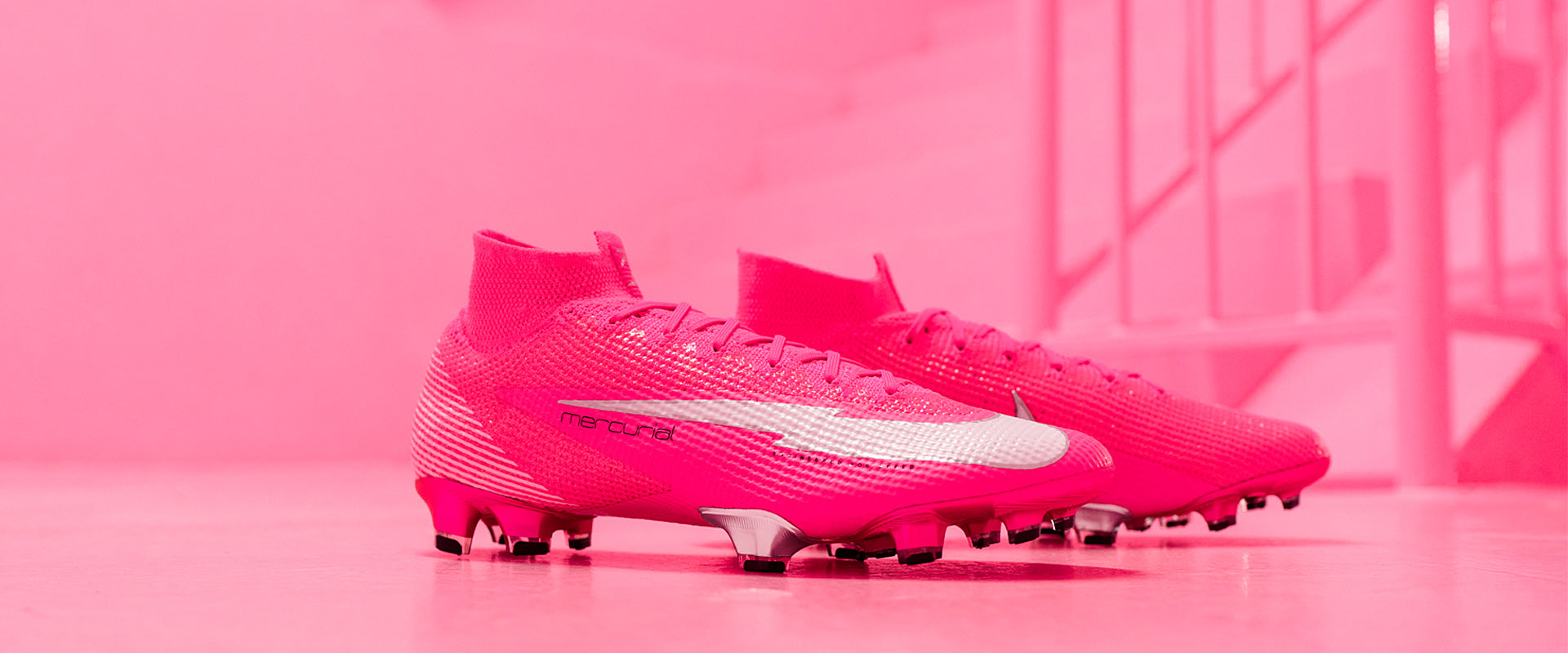 Nike Mercurial Superfly VII Elite FG x Mbappé Football Boots Pink Blast/White/Black