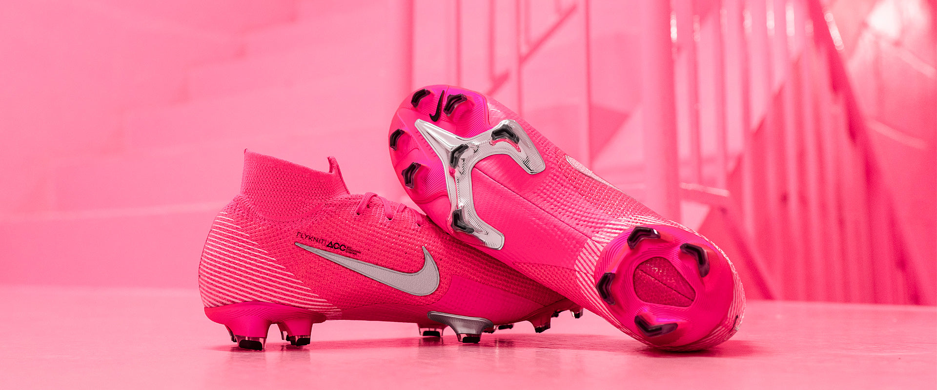 Nike Mercurial Superfly VII Elite FG x Mbappé Football Boots Pink Blast/White/Black