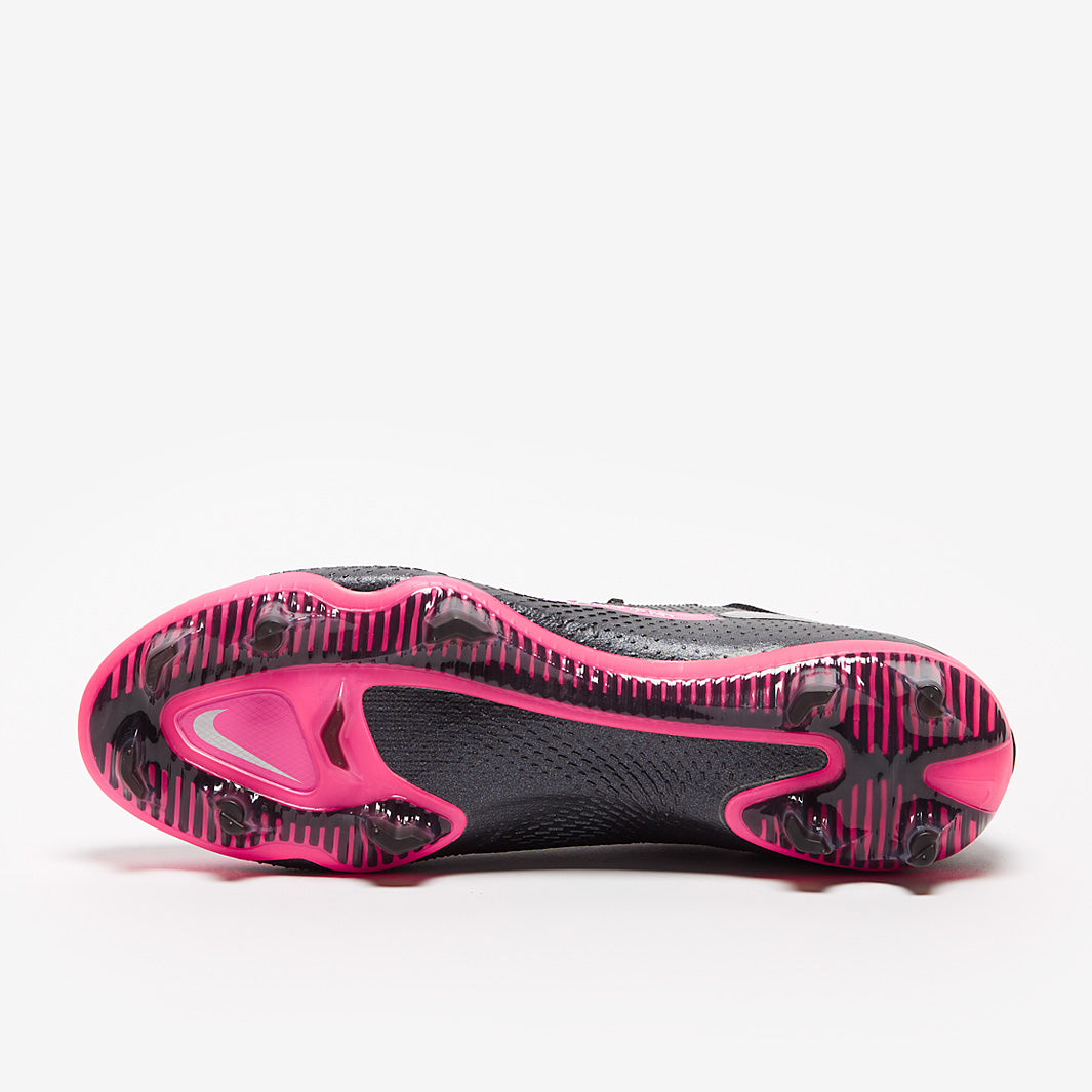 Nike Phantom GT Elite FG Football Boots Black/Silver/Pink Blast