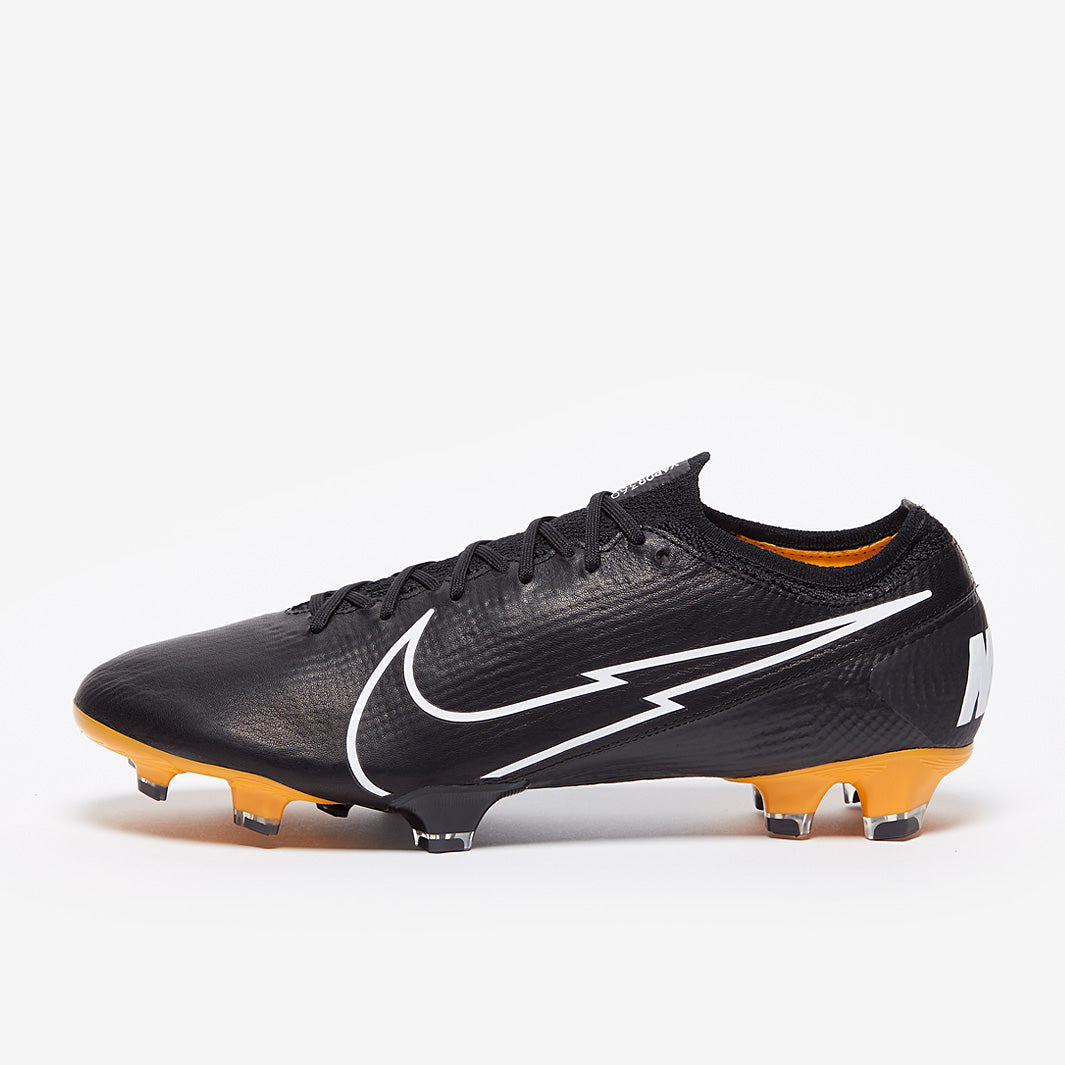 Nike Mercurial Vapor XIII Elite Tech Craft FG Football Boots Black/White/Gold