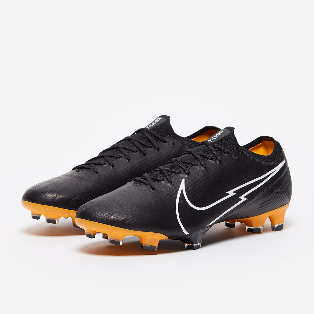 Nike Mercurial Vapor XIII Elite Tech Craft FG Football Boots Black/White/Gold