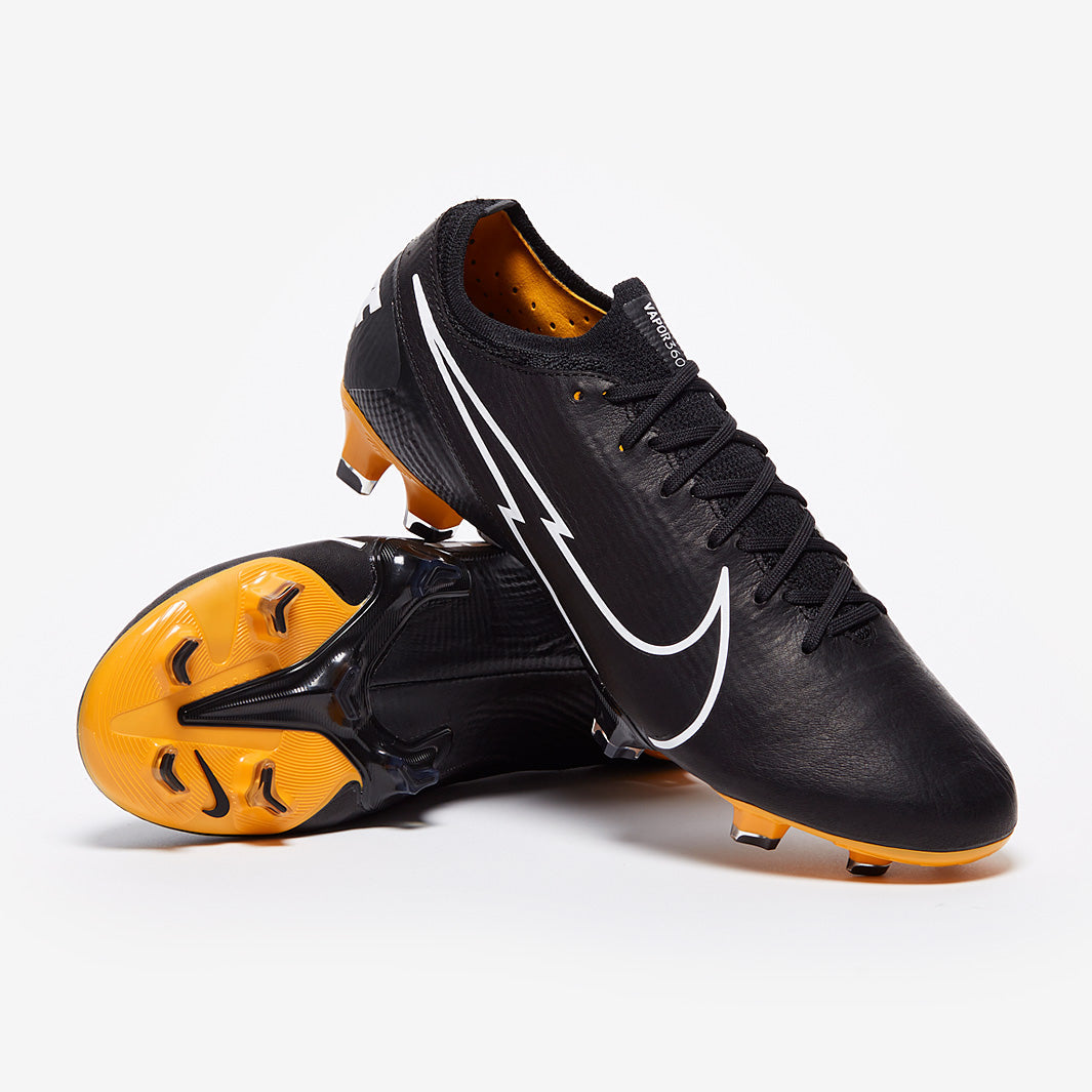 Nike Mercurial Vapor XIII Elite Tech Craft FG Football Boots Black/White/Gold