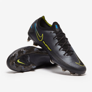 Nike Phantom GT Elite FG Football Boots Black/Cyber/Light Photo Blue