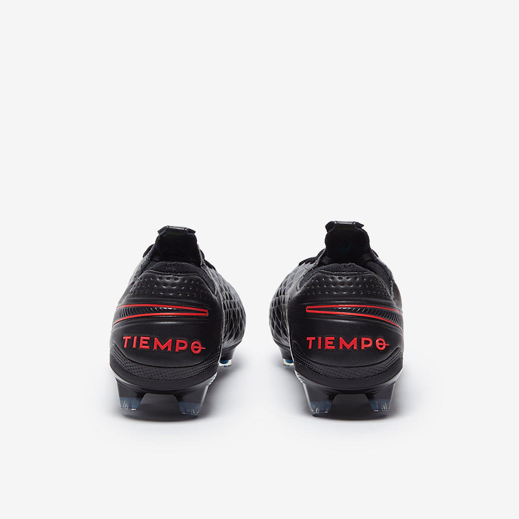 Nike Tiempo Legend VIII Elite FG Football Boots Black/Siren Red/Light Photo Blue