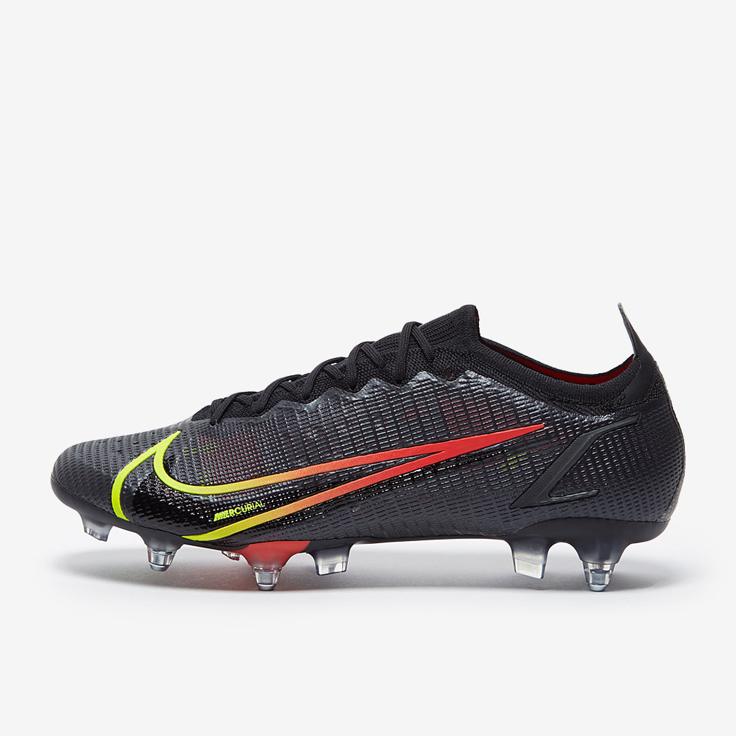 Nike Mercurial Vapor 14 Elite SG-PRO Anti-Clog Football Boots Black/Cyber/Off Noir