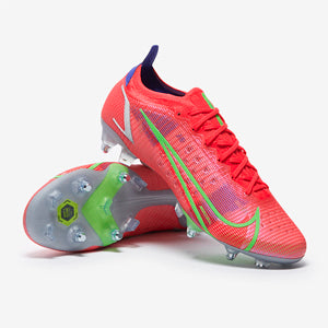 Nike Mercurial Vapor XIV Elite SG-PRO Anti-Clog Football Boots Bright Crimson/Metallic Silver