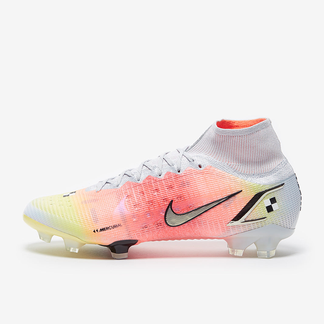 Nike Dream Speed Mercurial Superfly VIII Elite FG Football Boots White/Metallic Silver/Pure Platinum