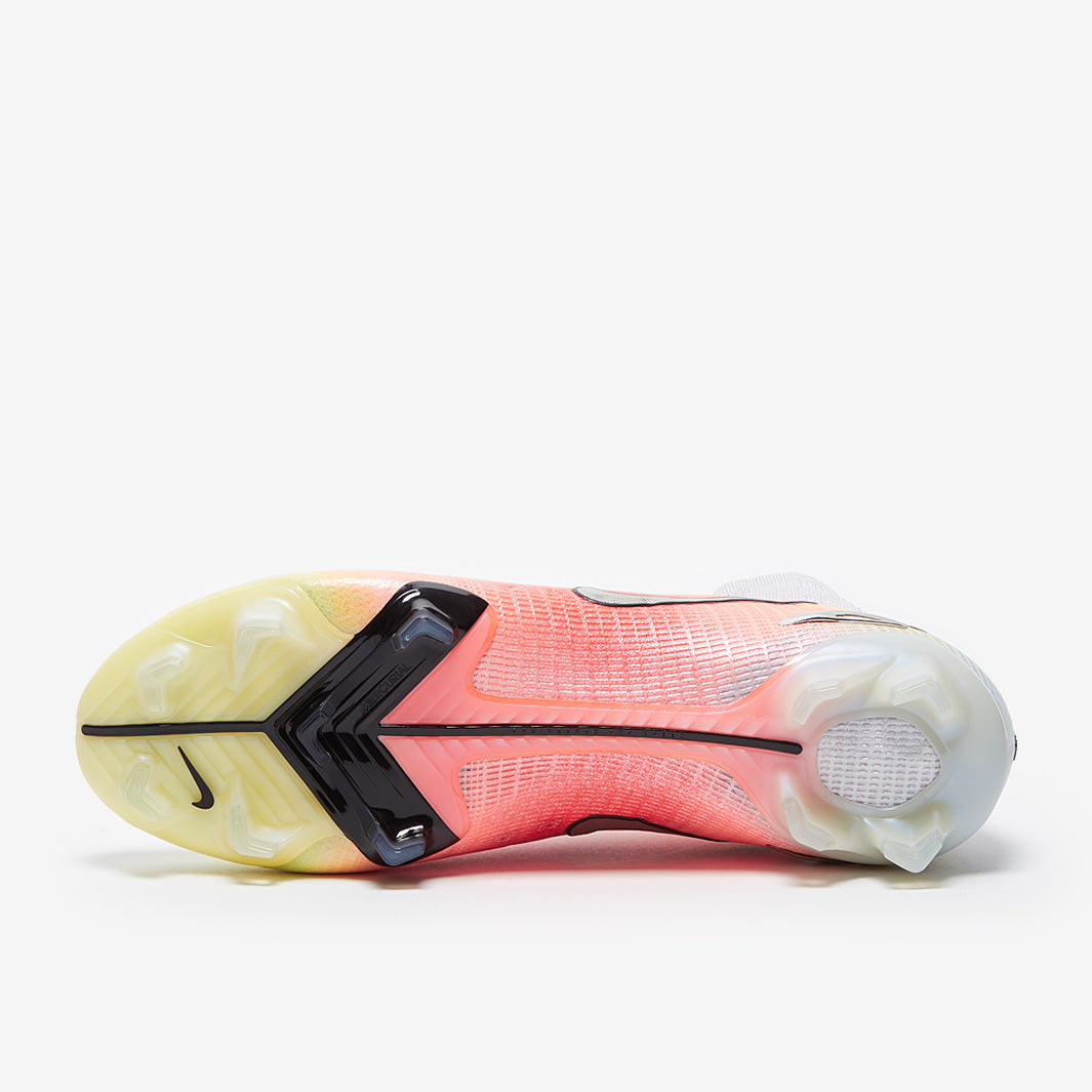 Nike Dream Speed Mercurial Superfly VIII Elite FG Football Boots White/Metallic Silver/Pure Platinum