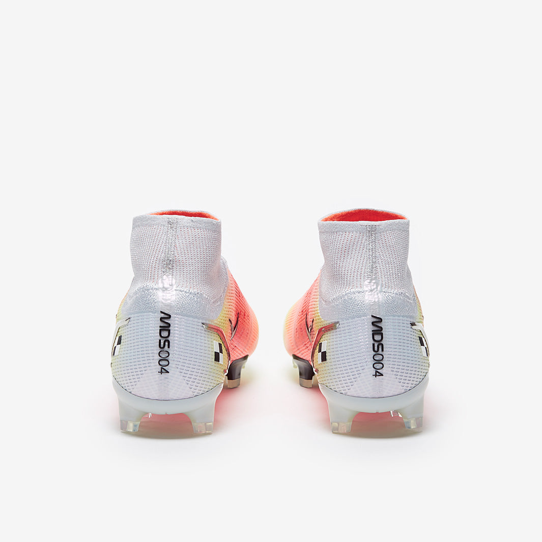 Nike Dream Speed Mercurial Superfly VIII Elite FG Football Boots White/Metallic Silver/Pure Platinum