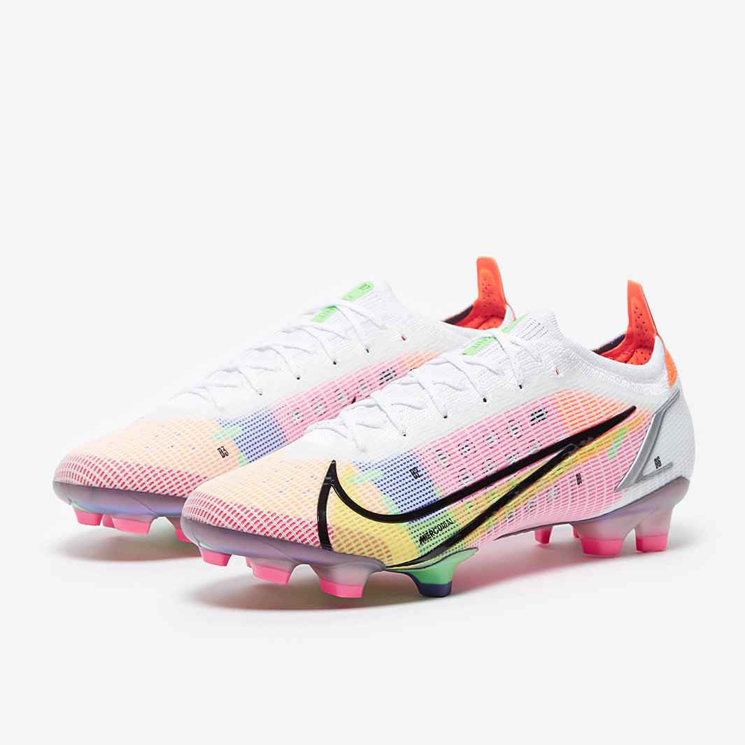 Nike Mercurial Vapor Dragonfly 14 Elite FG Football Boots White/Metallic Silver/Dark Raisin