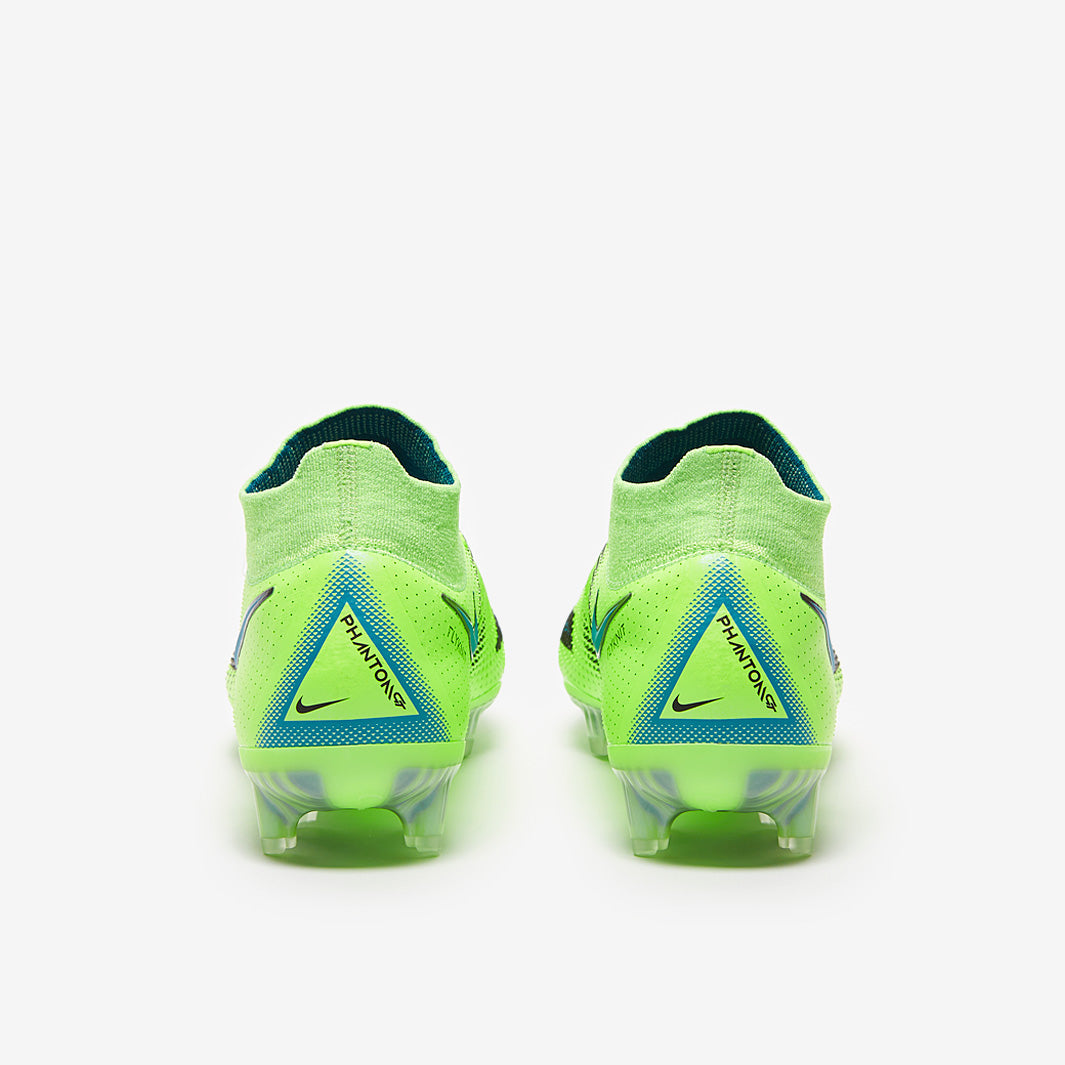 Nike Phantom GT Elite DF FG Football Boots Lime Glow/Aquamarine