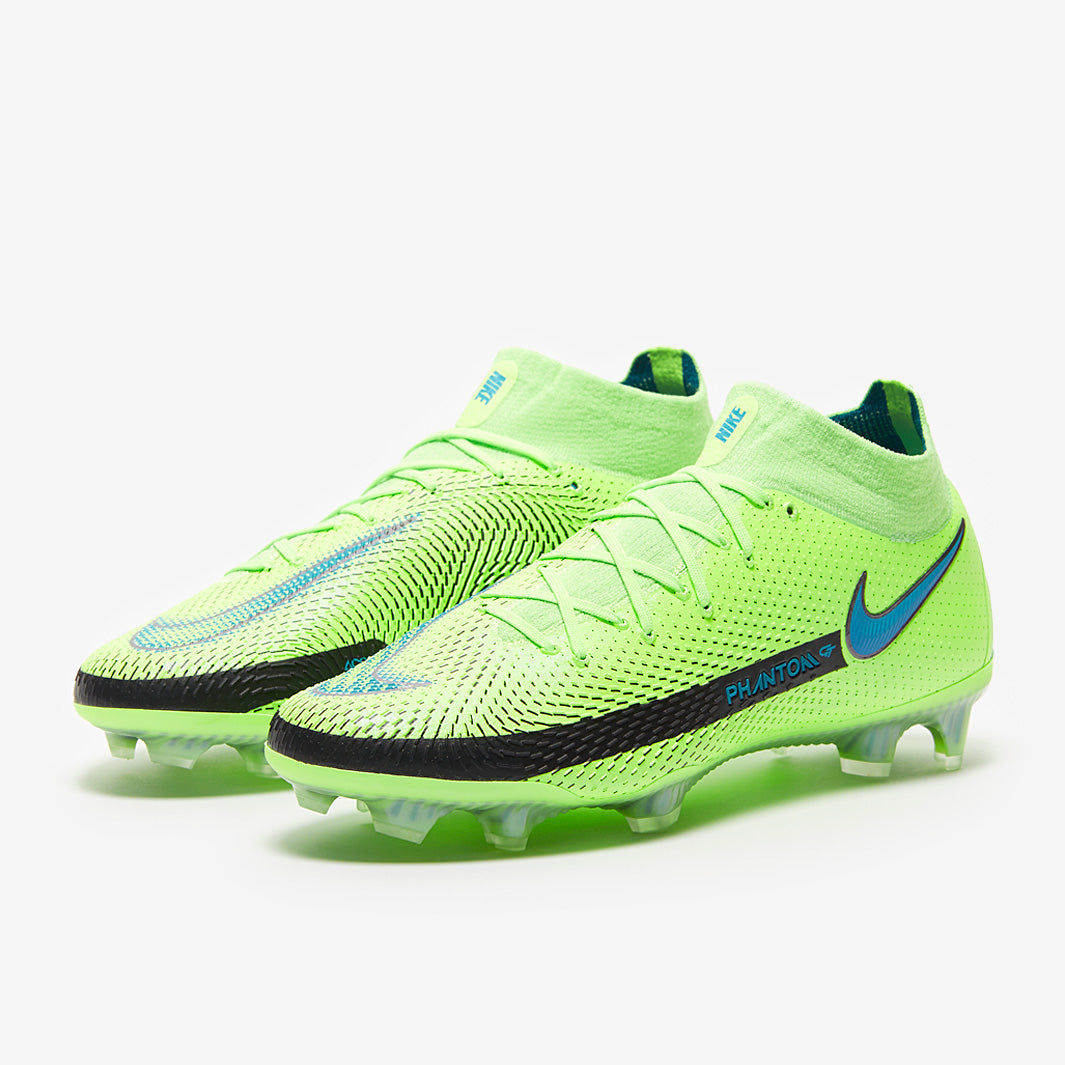 Nike Phantom GT Elite DF FG Football Boots Lime Glow/Aquamarine