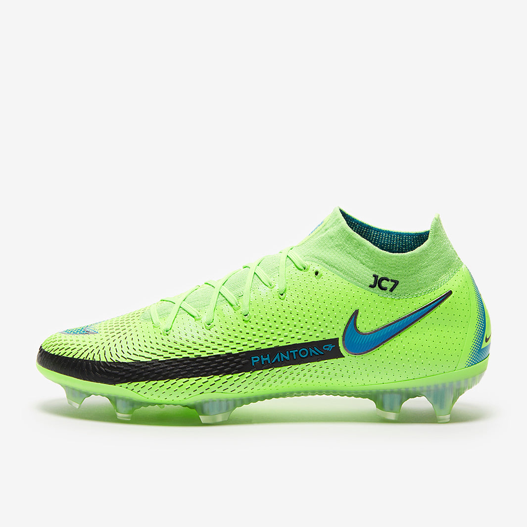 Nike Phantom GT Elite DF FG Football Boots Lime Glow/Aquamarine