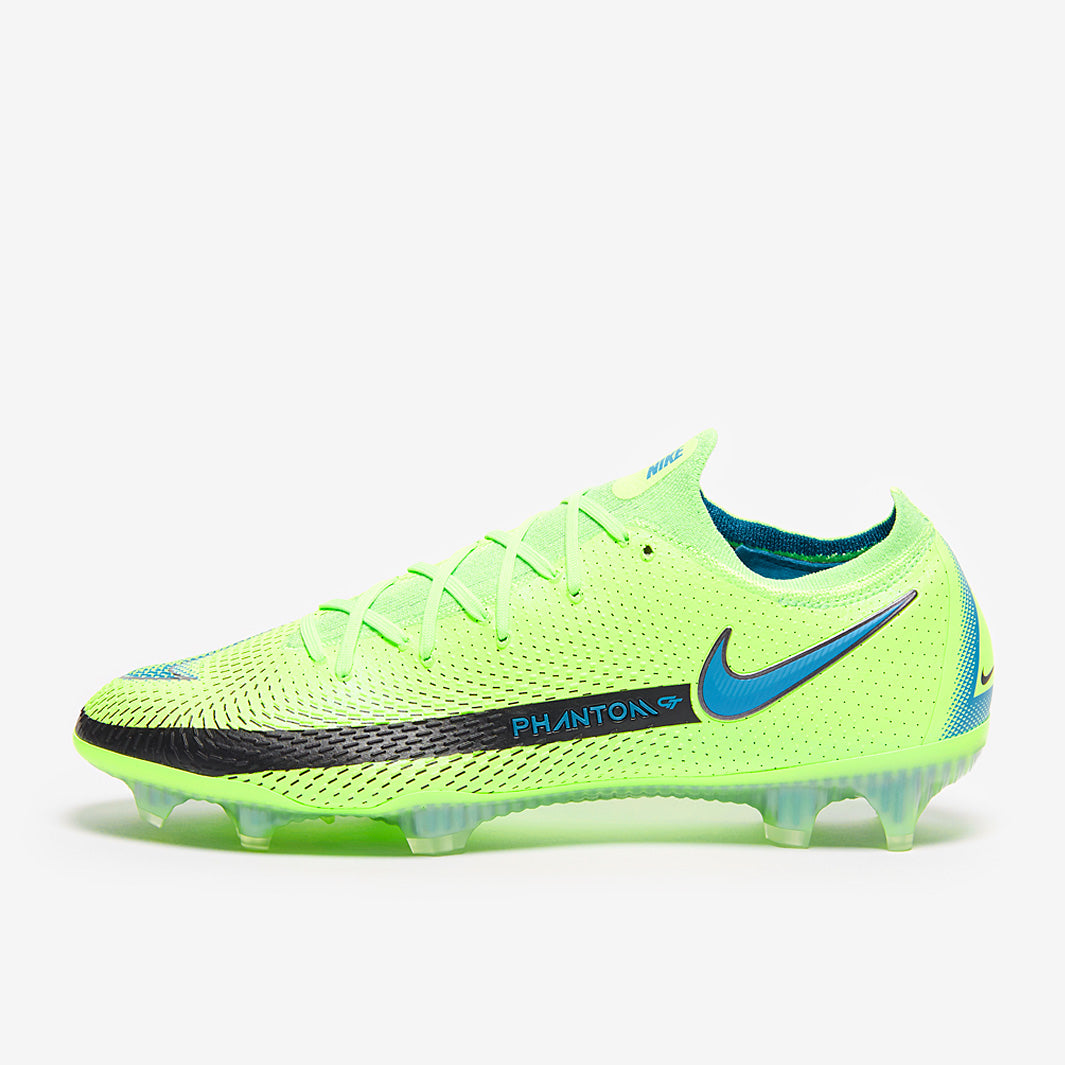 Nike Phantom GT Elite FG Football Boots Lime Glow/Aquamarine