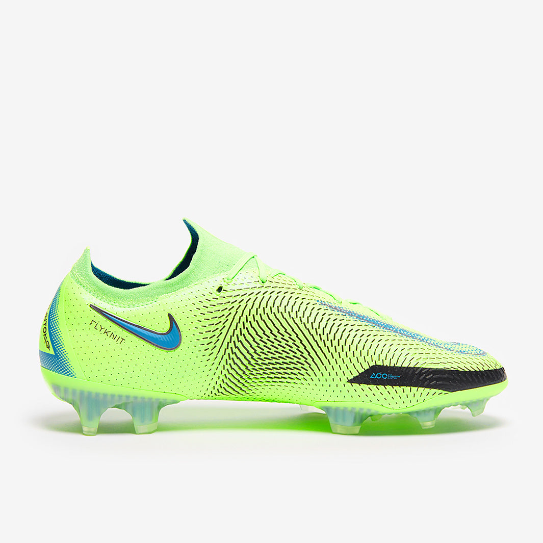 Nike Phantom GT Elite FG Football Boots Lime Glow/Aquamarine