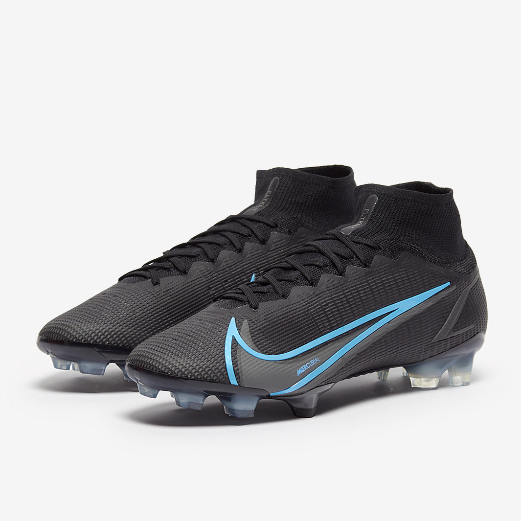 Nike Mercurial Superfly VIII Elite FG Football Boots Black/Iron Grey