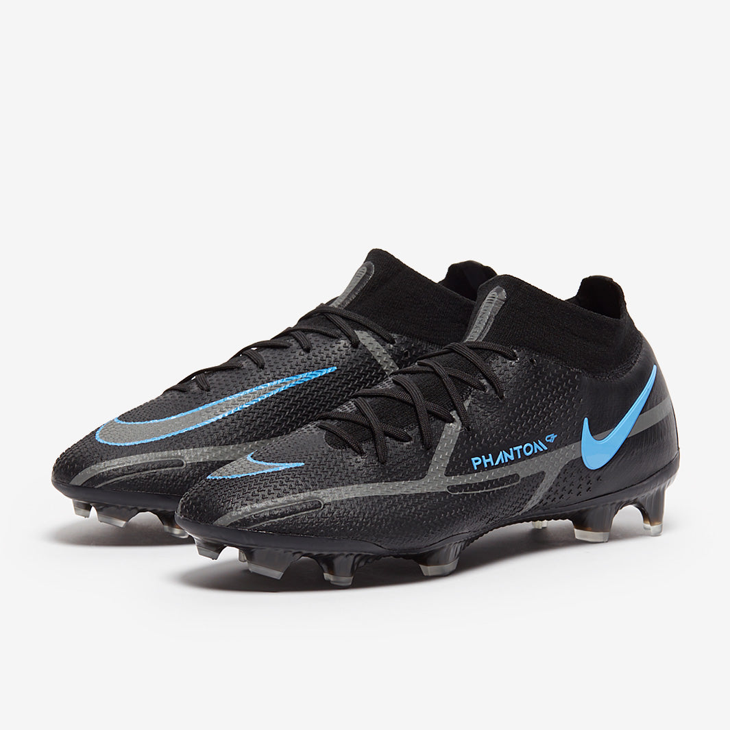 Nike Phantom GT II Elite DF FG Football Boots Black/Black/Iron Grey