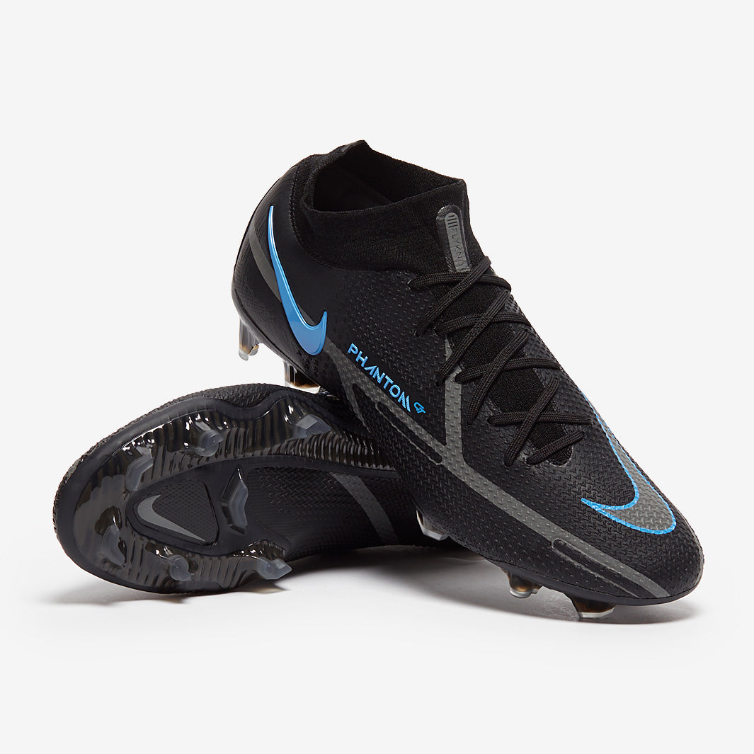 Nike Phantom GT II Elite DF FG Football Boots Black/Black/Iron Grey