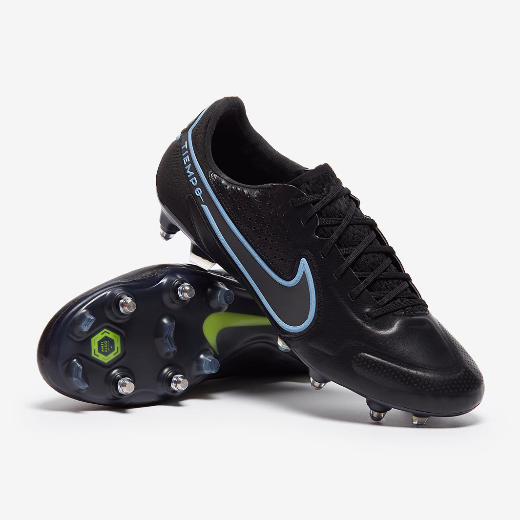Nike Tiempo Legend IX Elite SG-Pro AC Football Boots Black/Black/Iron Grey