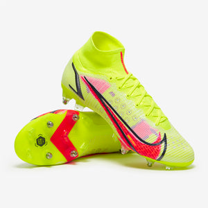 Nike Mercurial Superfly VIII Elite DF SG-PRO AC Football Boots Volt/Bright Crimson/Black
