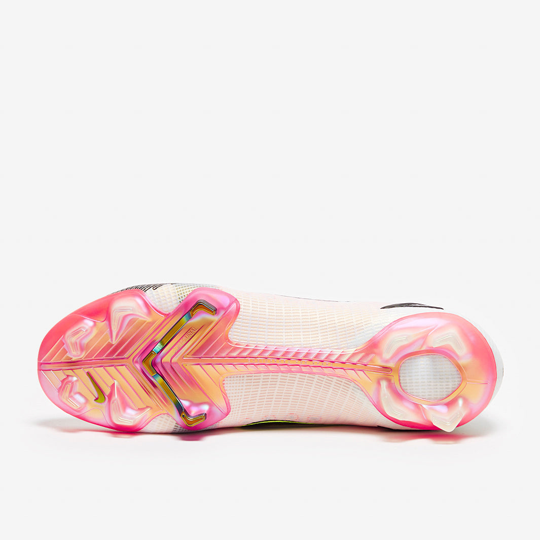 Nike Mercurial Vapor XIV Elite FG Football Boots White/Black/Bright Crimson/Pink Blast