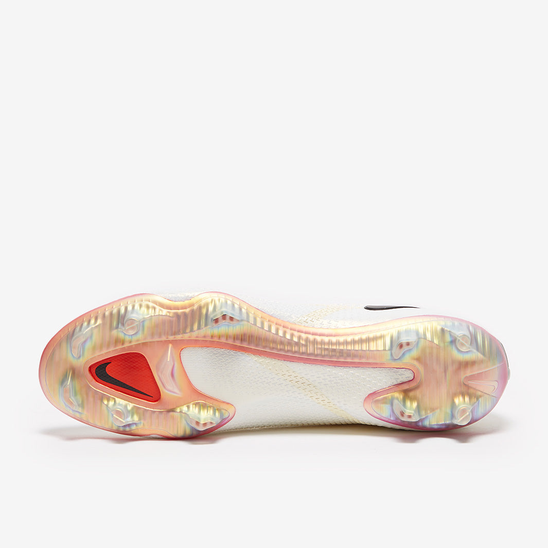 Nike Phantom GT II Elite FG Football Boots White/Black/Bright Crimson/Pink Blast