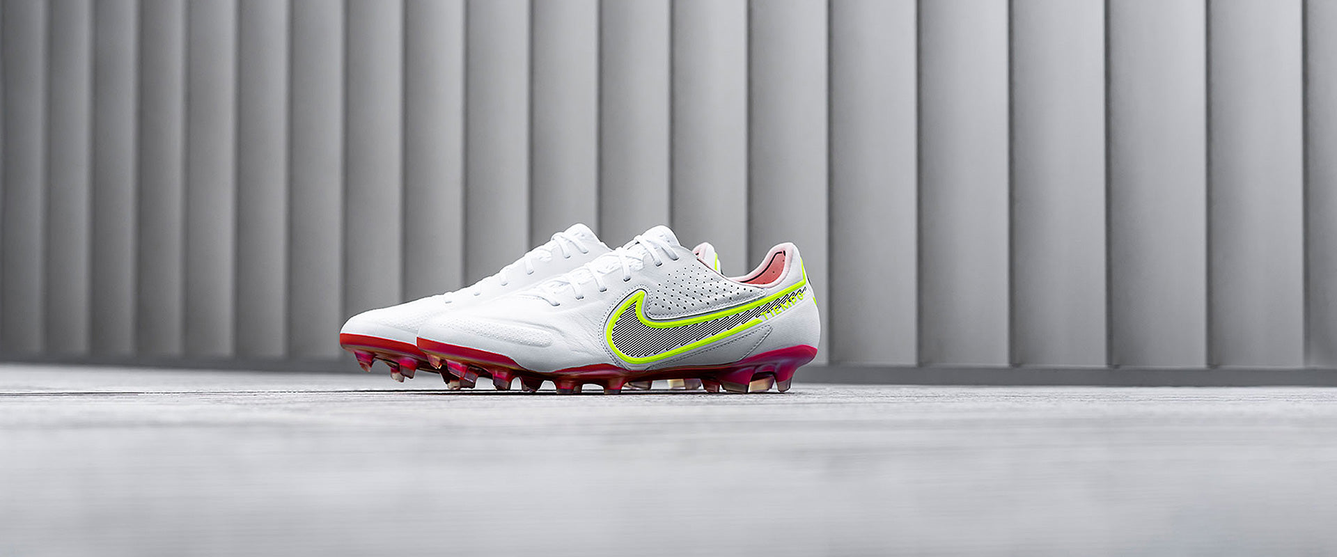 Nike Tiempo Legend IX Elite FG Football Boots White/Black/Bright Crimson/Pink Blast