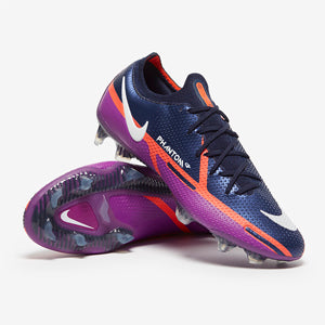 Nike Phantom GT II Elite FG Football Boots College Navy/White/Vivid Purple