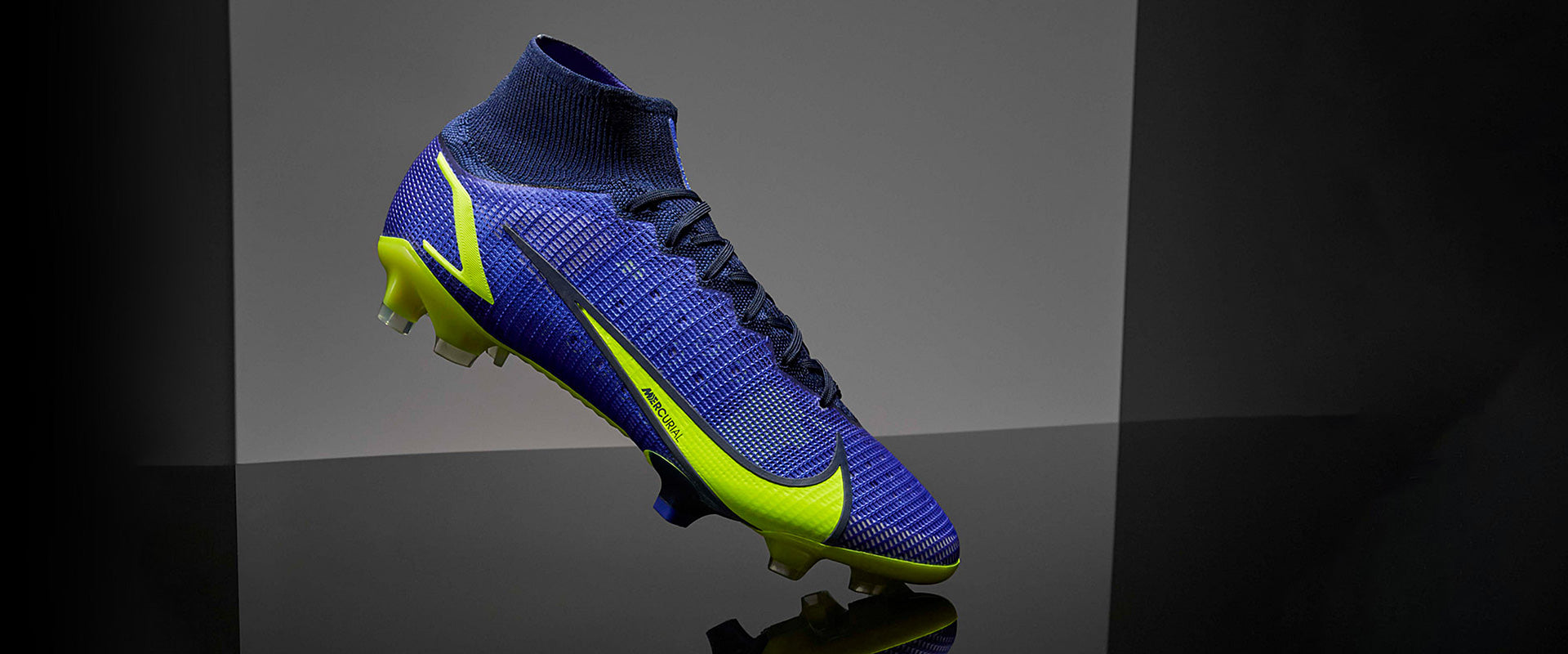 Nike Mercurial Superfly VIII Elite FG Football Boots Sapphire/Volt/Blue Void