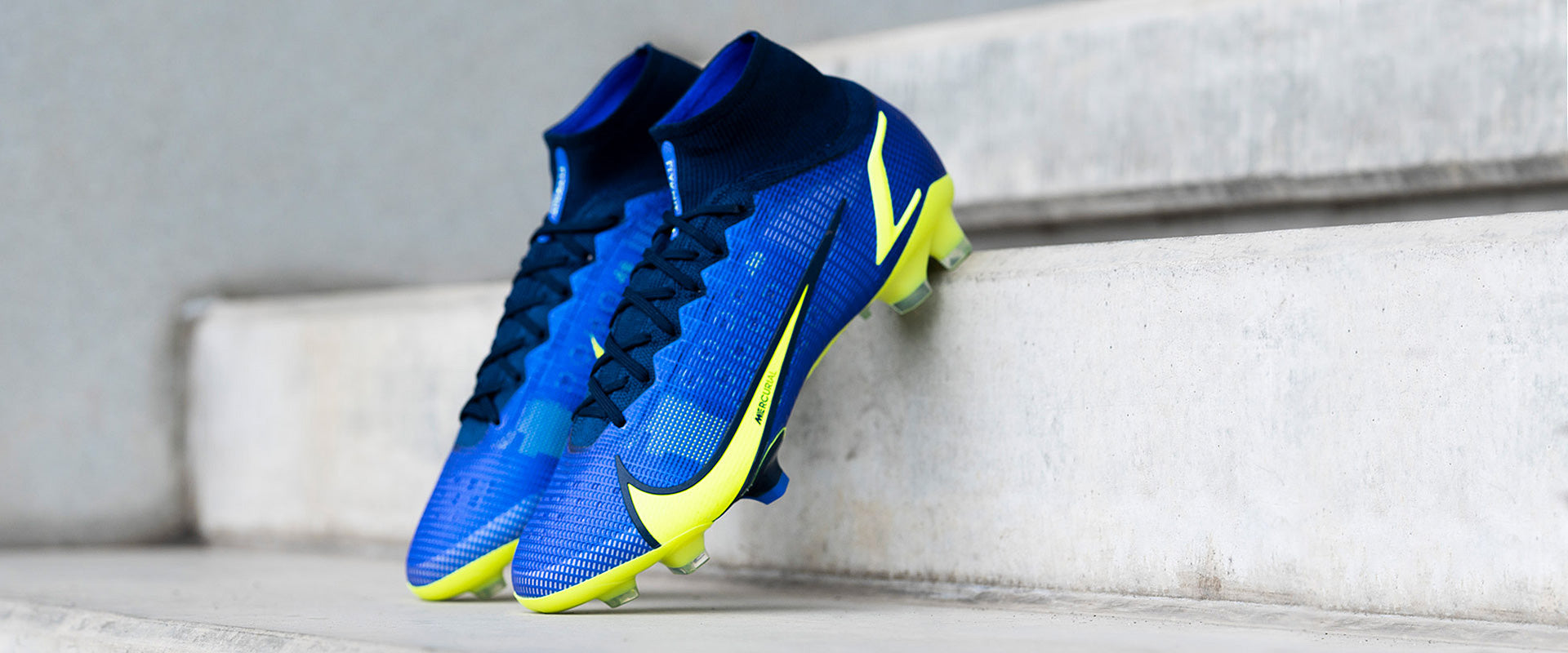 Nike Mercurial Superfly VIII Elite FG Football Boots Sapphire/Volt/Blue Void