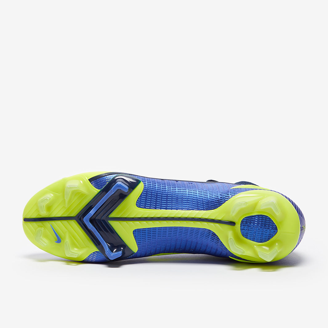 Nike Mercurial Superfly VIII Elite FG Football Boots Sapphire/Volt/Blue Void
