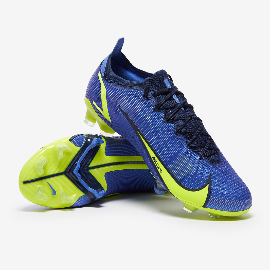 Nike Mercurial Vapor 14 Elite FG Football Boots Sapphire/Volt/Blue Void