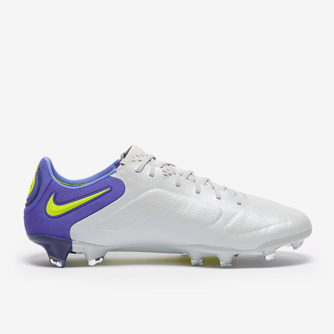 Nike Tiempo Legend IX Elite FG Chuteira Campo Cinza/Verde