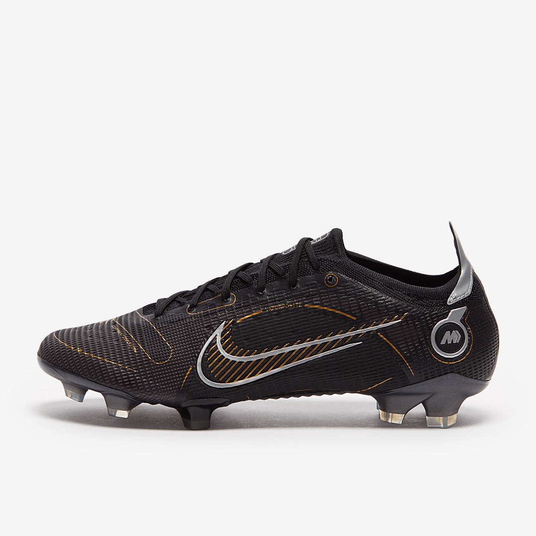 Nike Mercurial Vapor XIV Elite FG Football Boots Black/Metallic Gold/Metallic Silver