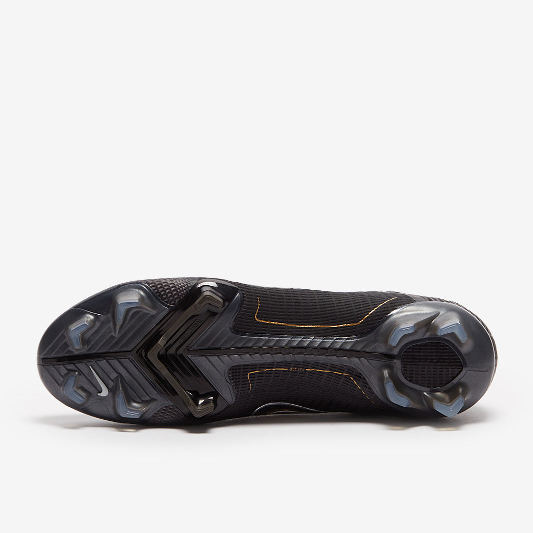 Nike Mercurial Vapor XIV Elite FG Football Boots Black/Metallic Gold/Metallic Silver