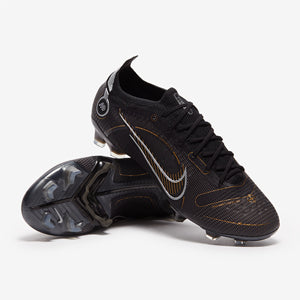 Nike Mercurial Vapor XIV Elite FG Football Boots Black/Metallic Gold/Metallic Silver