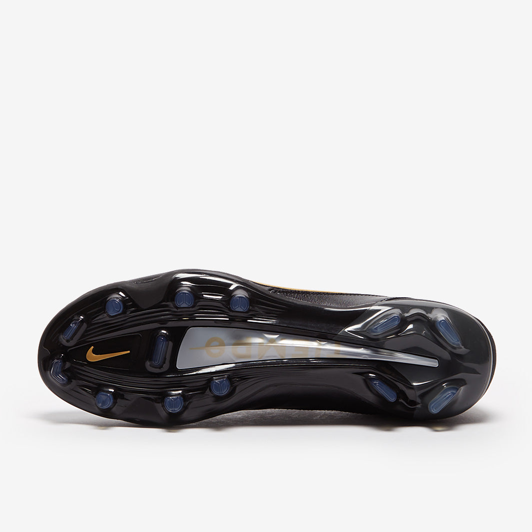 Nike Tiempo Legend IX Elite FG Football Boots Black/Metallic Dark Grey/Anthracite