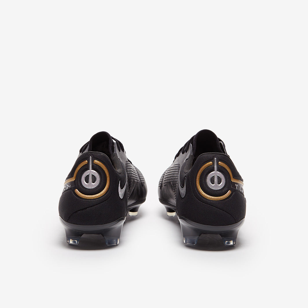 Nike Tiempo Legend IX Elite FG Football Boots Black/Metallic Dark Grey/Anthracite