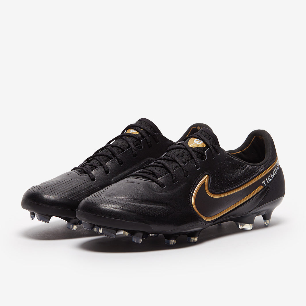 Nike Tiempo Legend IX Elite FG Football Boots Black/Metallic Dark Grey/Anthracite