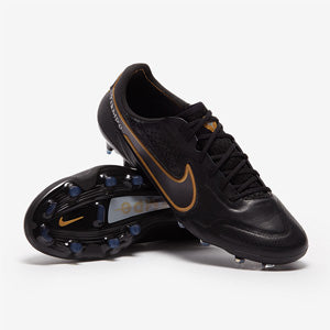 Nike Tiempo Legend IX Elite FG Football Boots Black/Metallic Dark Grey/Anthracite