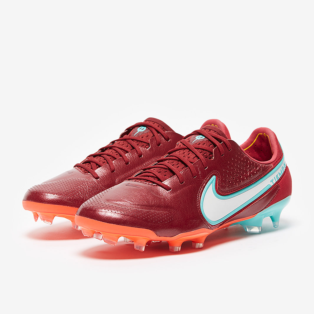 Nike Tiempo Legend IX Elite FG Football Boots Team Red/White/Mystic Hibiscus