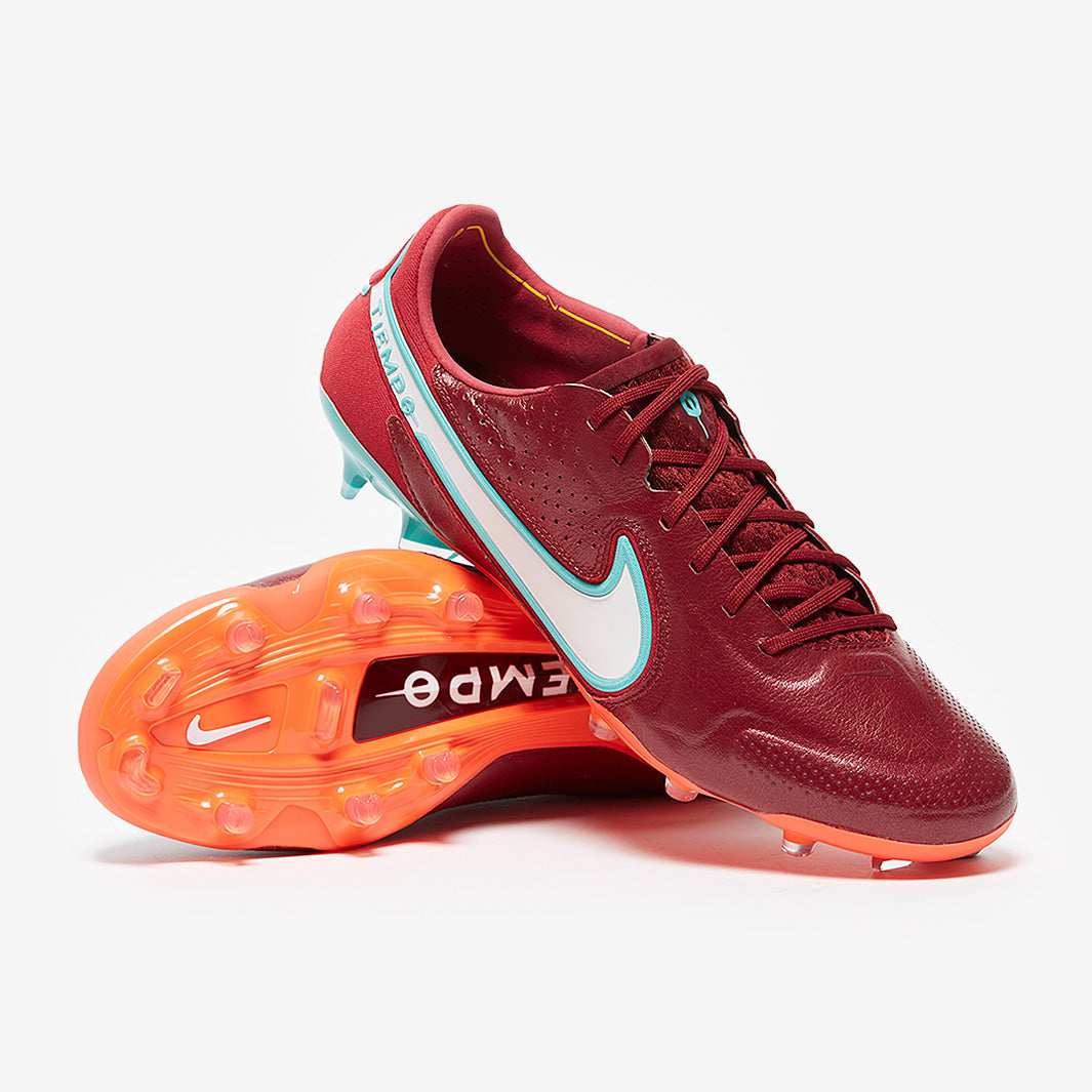 Nike Tiempo Legend IX Elite FG Football Boots Team Red/White/Mystic Hibiscus