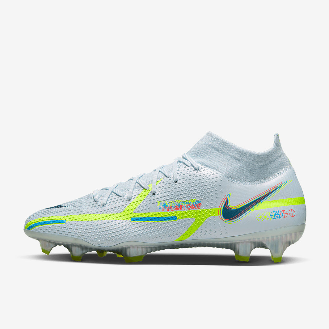 Nike Phantom GT II Elite DF FG Football Boots Football Grey/Blackened Blue