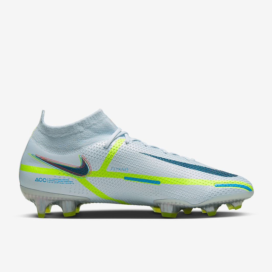 Nike Phantom GT II Elite DF FG Football Boots Football Grey/Blackened Blue